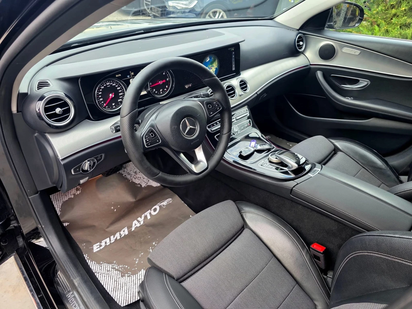 Mercedes-Benz E 220 D FULL AMG PACK BLACK LINE  100% | Mobile.bg   13