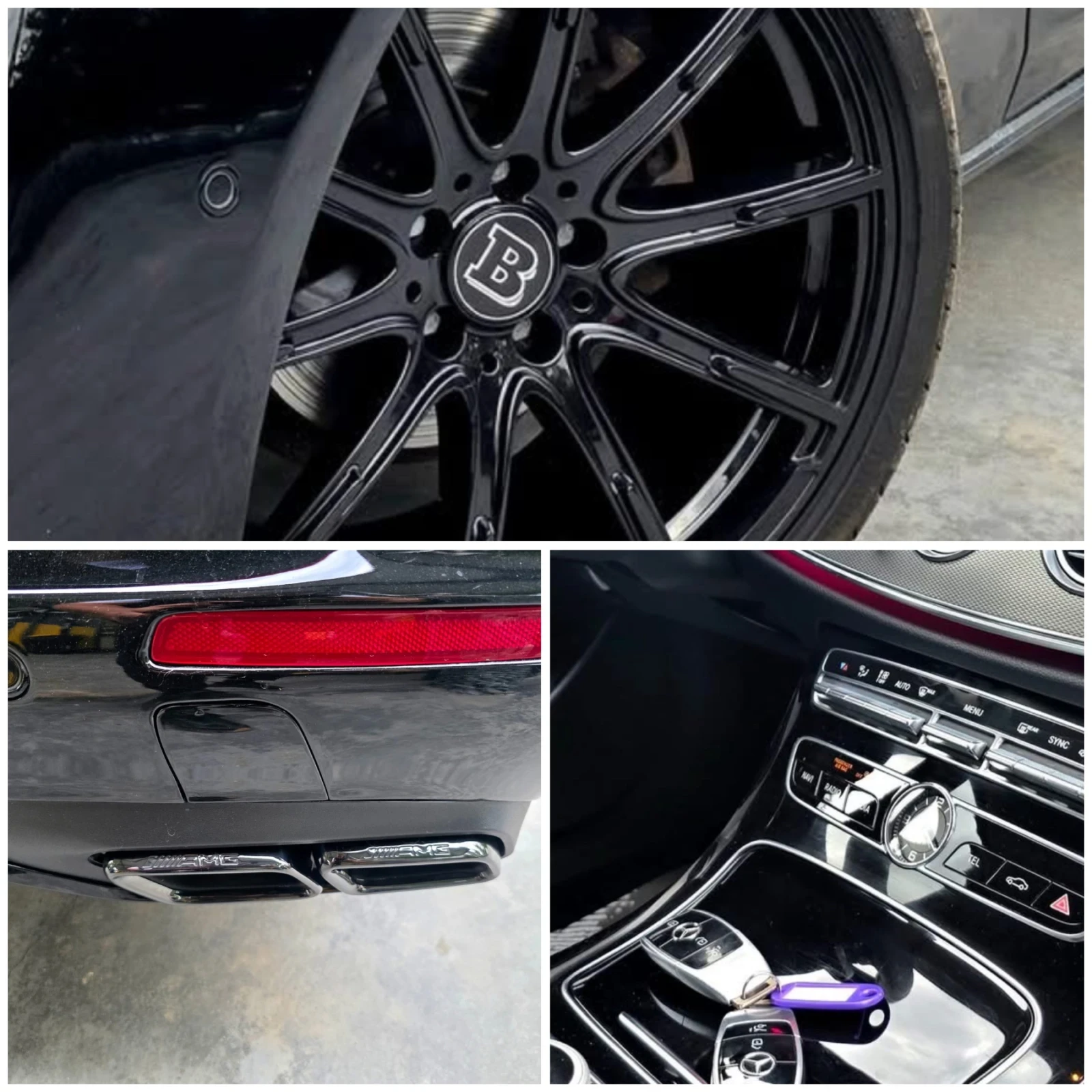 Mercedes-Benz E 220 D FULL AMG PACK BLACK LINE  100% | Mobile.bg   17