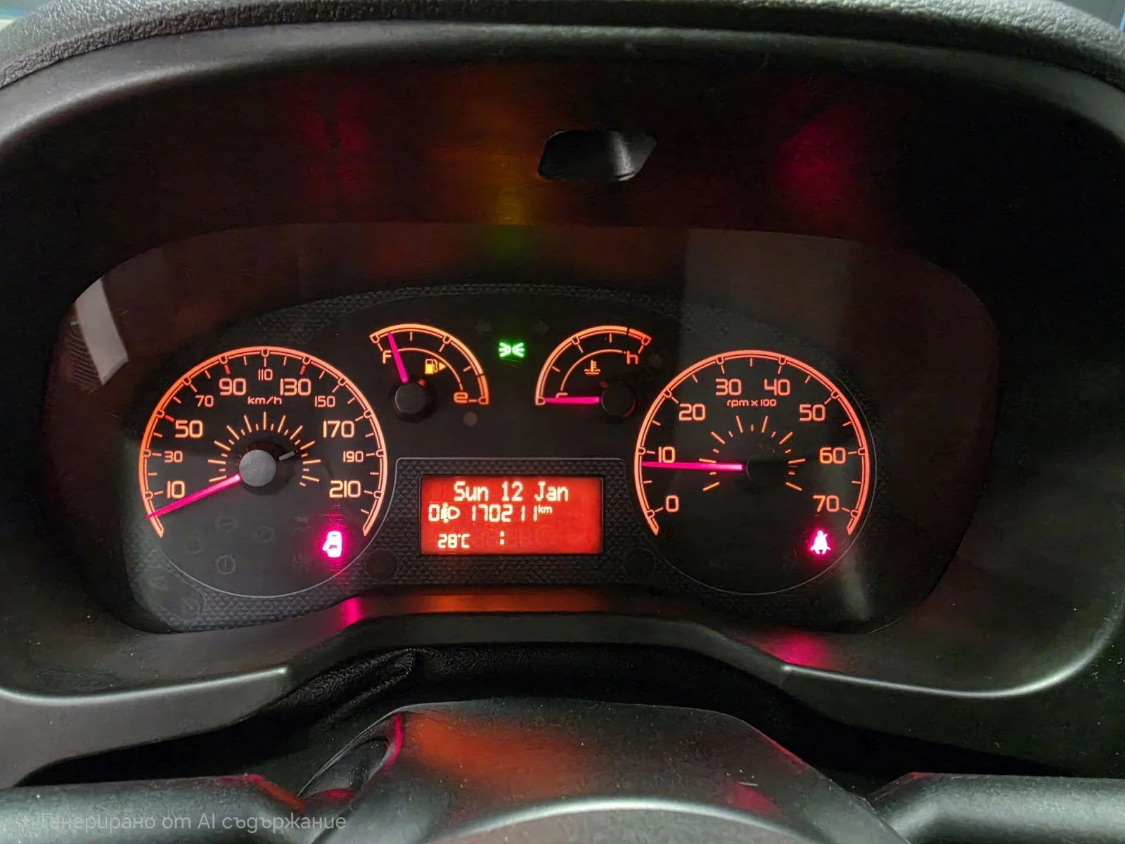 Citroen Nemo 1.3* 75кс* РЕГ* РЕАЛНИ КМ* КЛИМА* СЕРВИЗНА ИСТОРИЯ, снимка 8 - Автомобили и джипове - 55177409