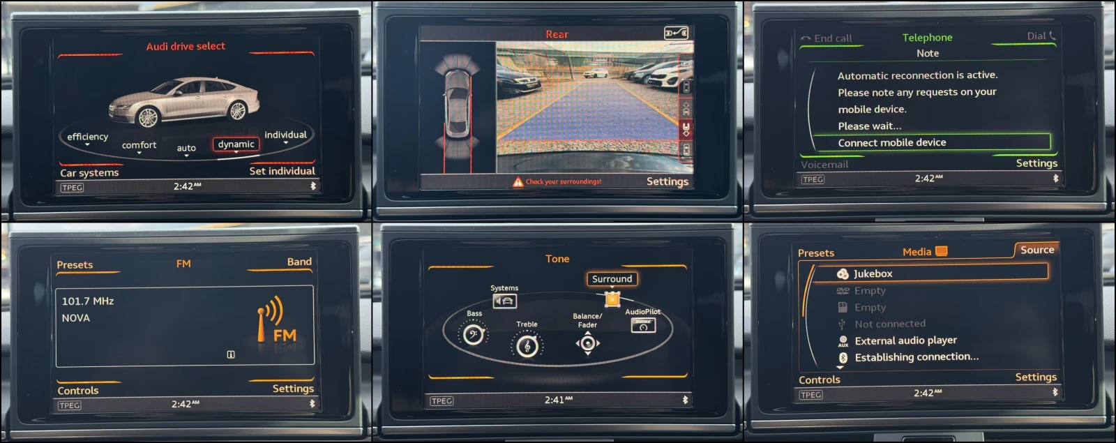 Audi A7 3.0 biTDI Competition ! Quattro ! Matrix ! S Line, снимка 15 - Автомобили и джипове - 56294003