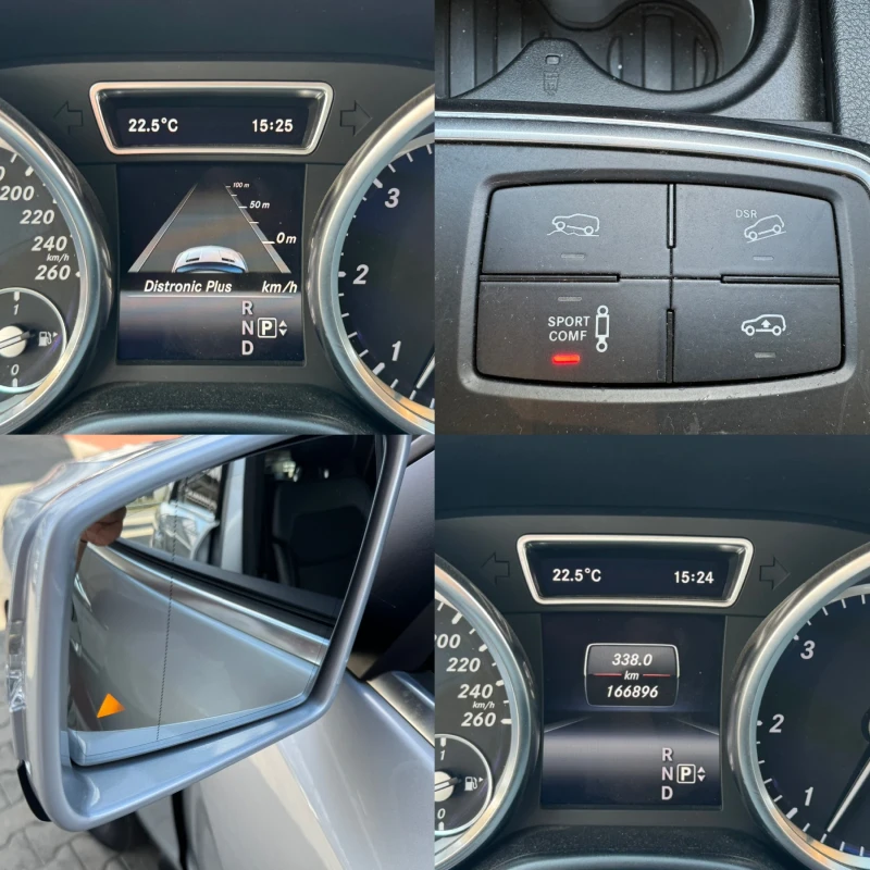 Mercedes-Benz ML 350 CDI#4MATIC#DISTR#CAMERA#AIRM#167000KM#2014г, снимка 15 - Автомобили и джипове - 47272613