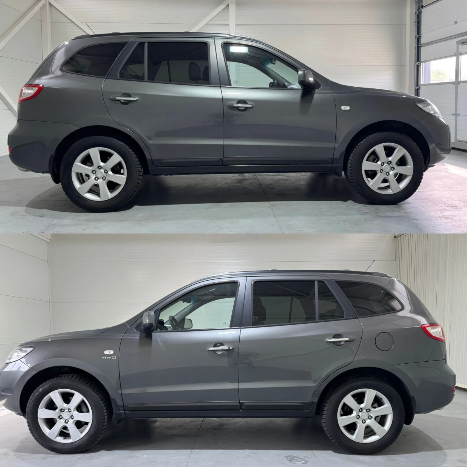 Hyundai Santa fe 2.2 CRDI 4WD - Ауто* Подгрев* 7 Местна* Теглич - изображение 7