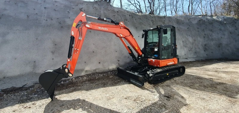 Багер Kubota KX060-5, снимка 3 - Индустриална техника - 40397629