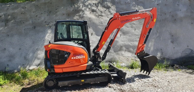 Багер Kubota KX060-5, снимка 14 - Индустриална техника - 40397629