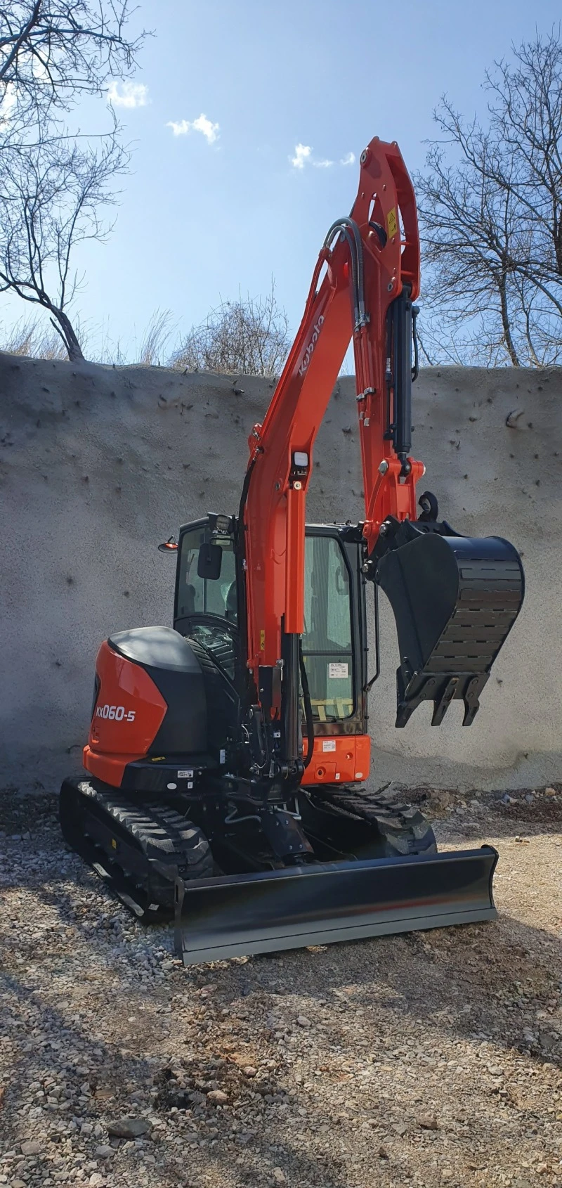 Багер Kubota KX060-5, снимка 5 - Индустриална техника - 40397629