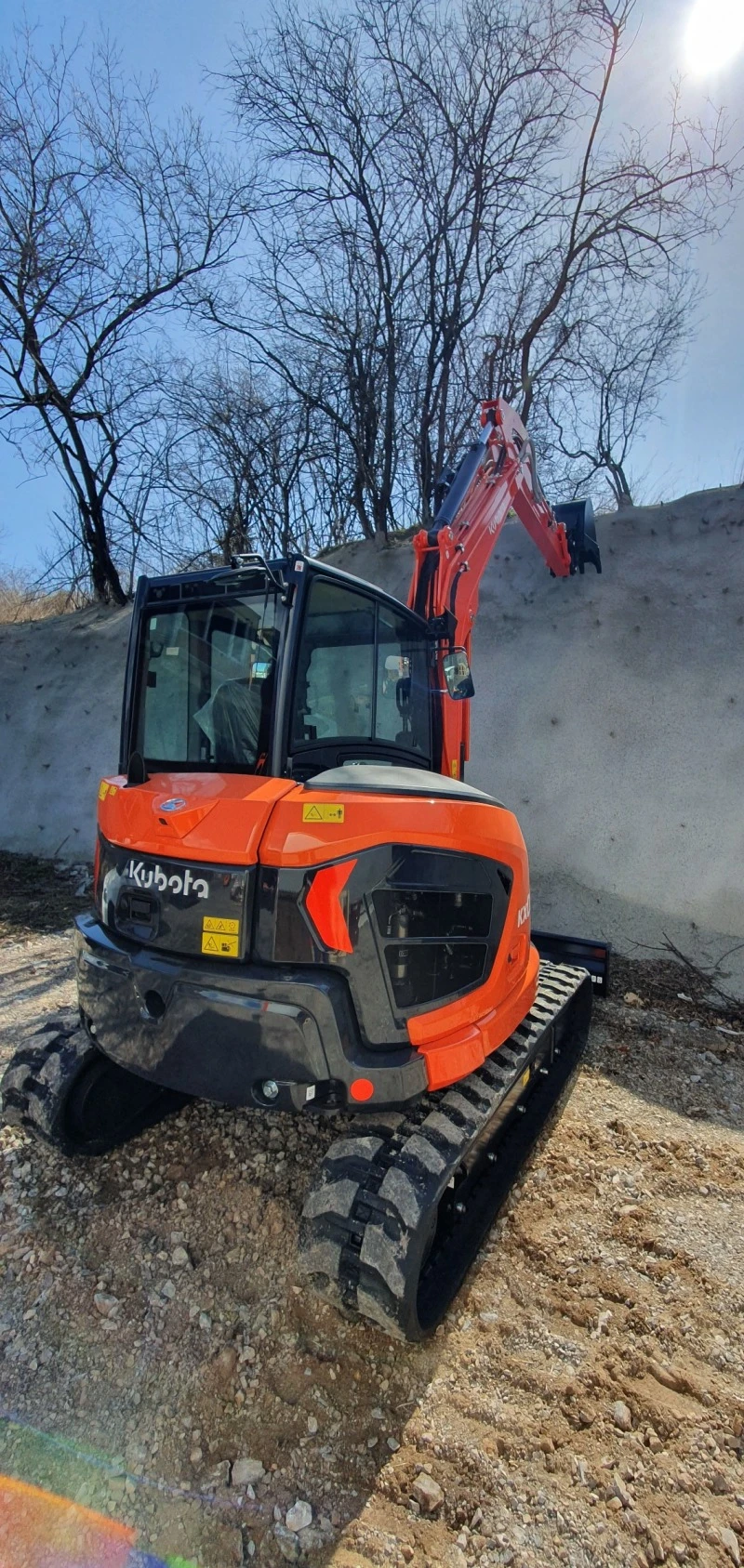 Багер Kubota KX060-5, снимка 8 - Индустриална техника - 40397629