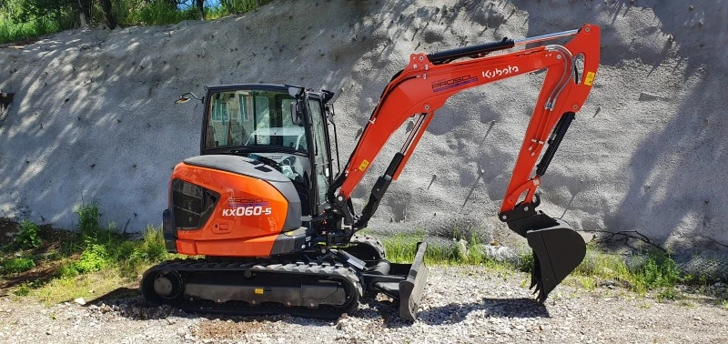 Багер Kubota KX060-5, снимка 15 - Индустриална техника - 40397629