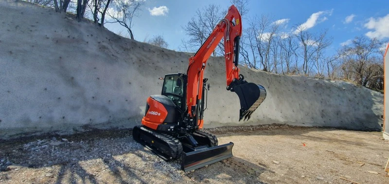 Багер Kubota KX060-5, снимка 6 - Индустриална техника - 40397629