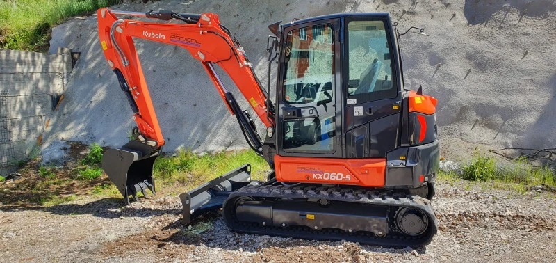 Багер Kubota KX060-5, снимка 12 - Индустриална техника - 40397629