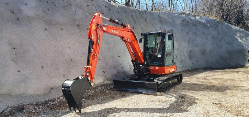 Багер Kubota KX060-5, снимка 9 - Индустриална техника - 40397629