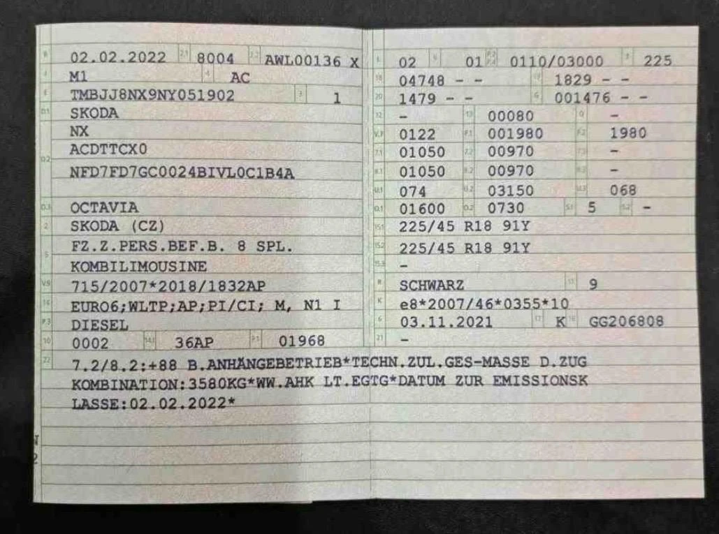 Skoda Octavia 2.0 TDI/150 PS/MATRIX/PDC/ACC, снимка 14 - Автомобили и джипове - 54763573