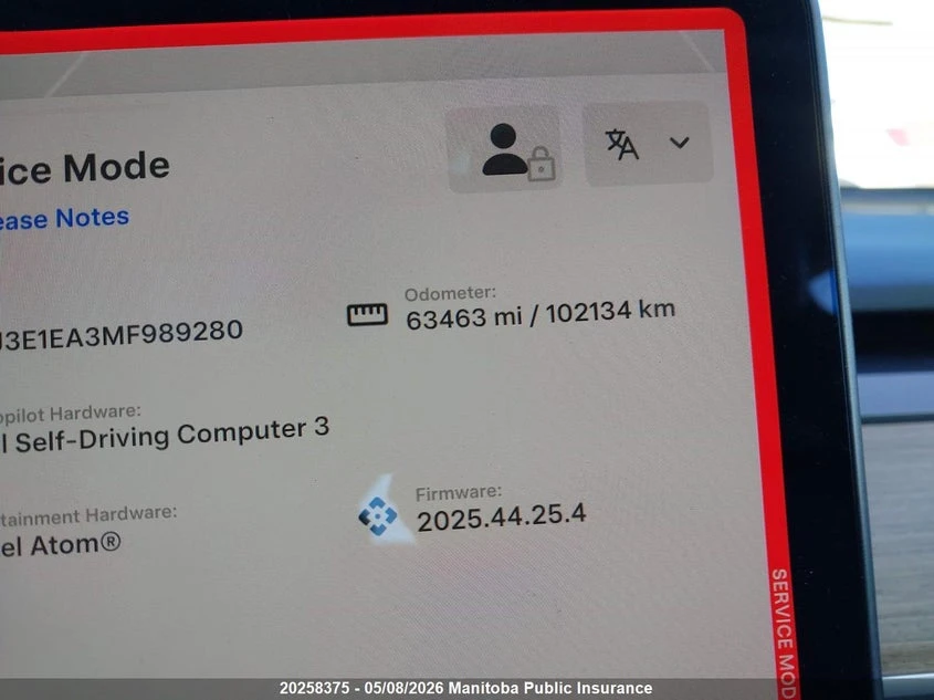 Tesla Model 3 Facelift LFP Термопомпа, снимка 11 - Автомобили и джипове - 54965040