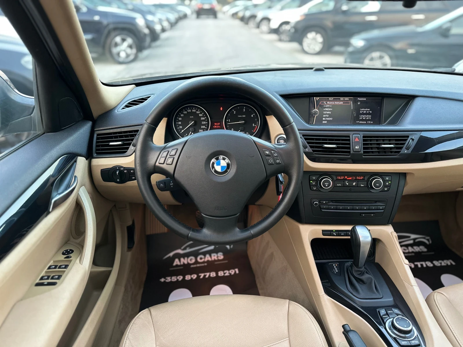 BMW X1 * 2.0xDrive* АВТОМАТИК* ПАНОРАМА* Сервизна История - изображение 9