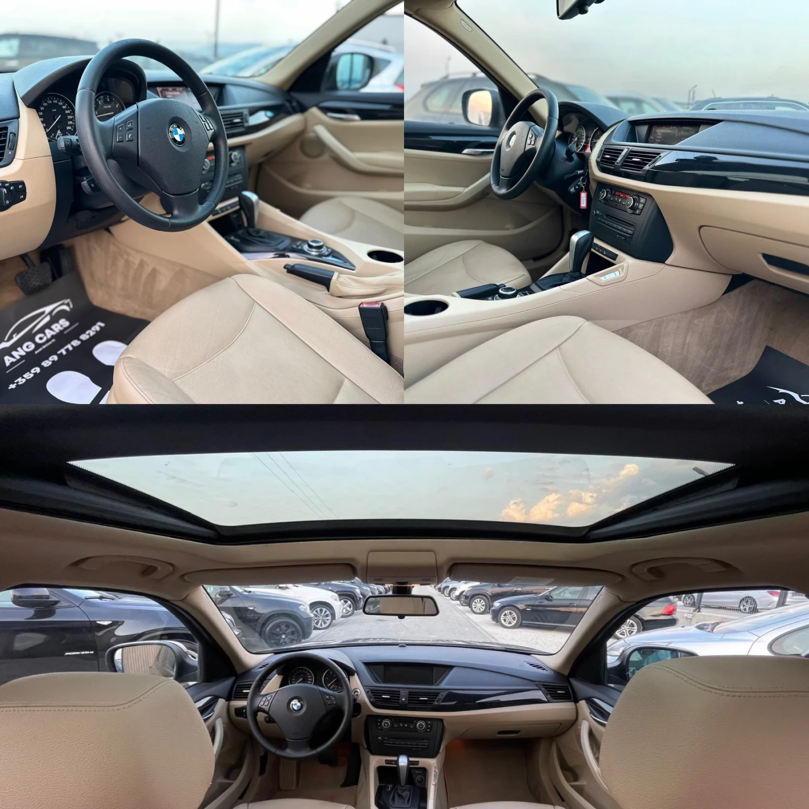 BMW X1 * 2.0xDrive* АВТОМАТИК* ПАНОРАМА* Сервизна История - изображение 10