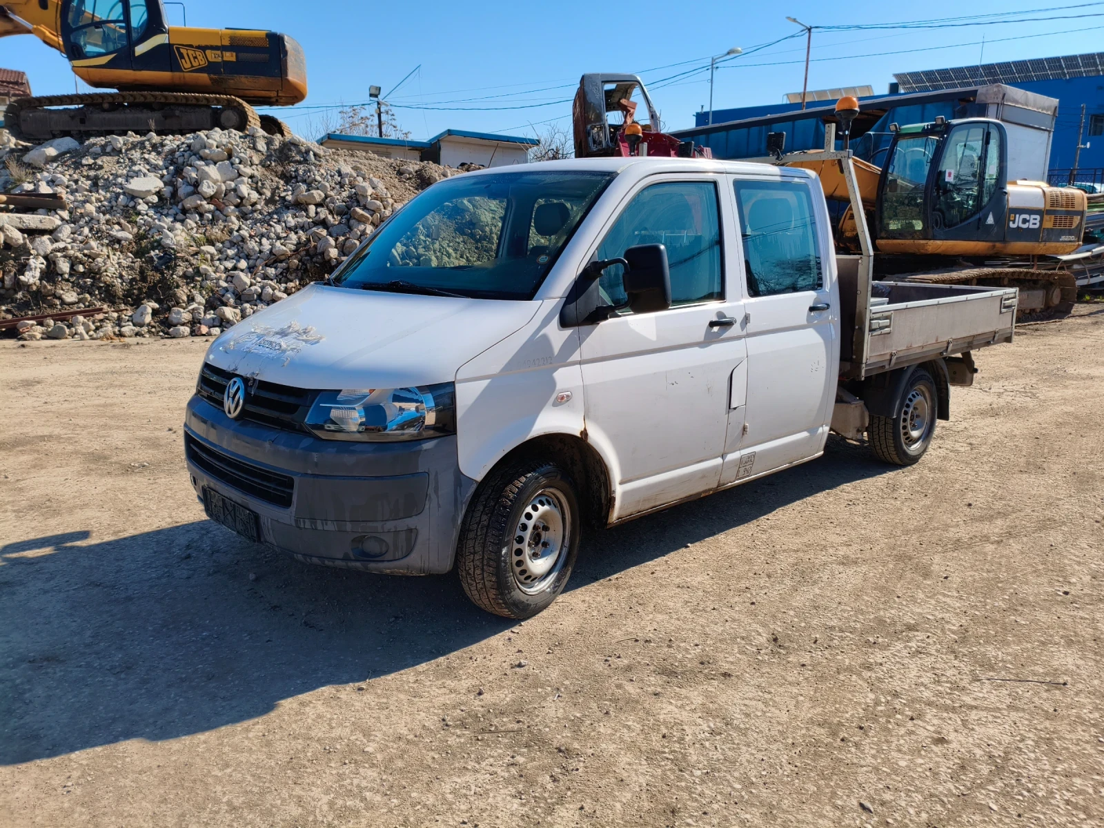 VW Transporter Бордови с кран 5+ 1 2.0тди 140кн 4* 4 - изображение 2