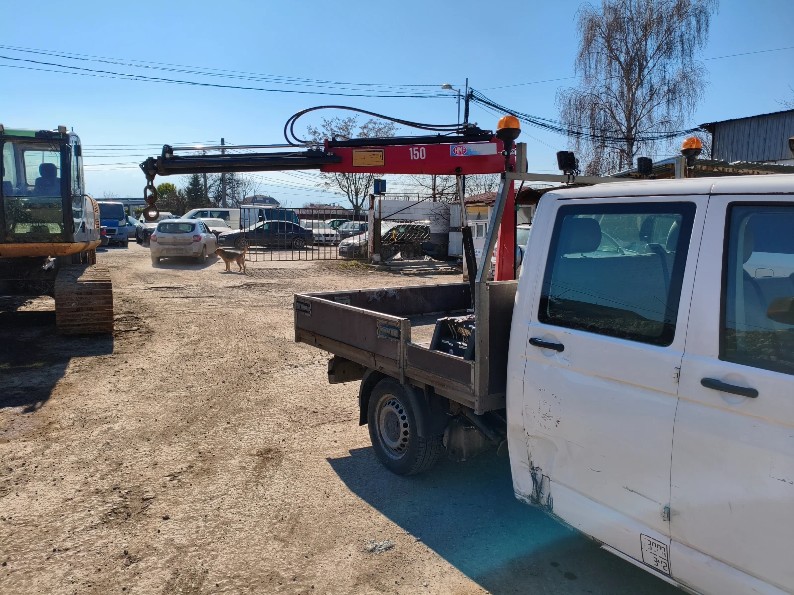 VW Transporter Бордови с кран 5+ 1 2.0тди 140кн 4* 4 - изображение 10