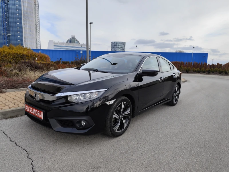 Honda Civic 1.6 I-DTEC, АВТОМАТИК, NAVI, К, , снимка 1 - Автомобили и джипове - 48937303