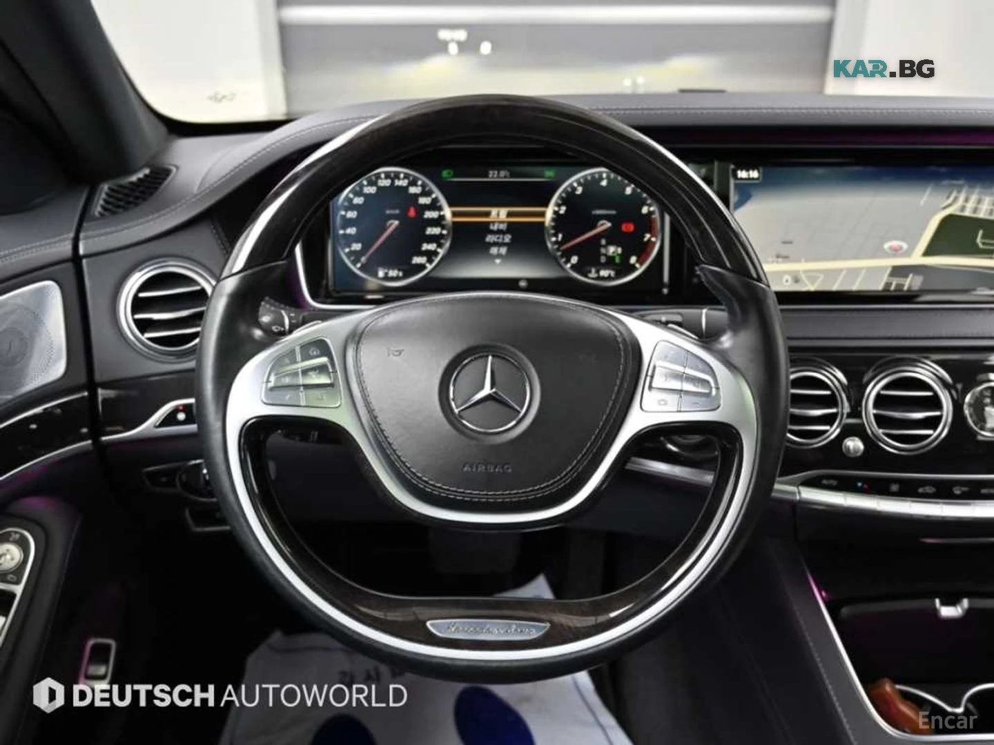 Mercedes-Benz S 400 LONG 4MATIC* HUD* 360* ��������* �������� | Mobile.bg � ����������� 11