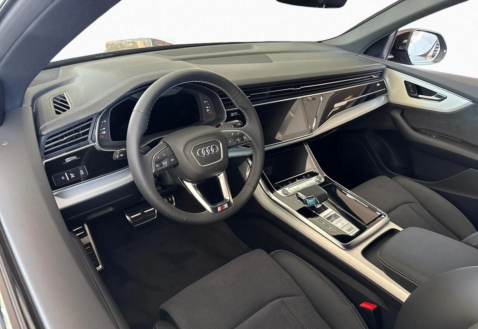 Audi Q8 55TFSIe/PLUG-IN/FACELIFT/S-LINE/BLACK OPTIC/MATRIX - изображение 10