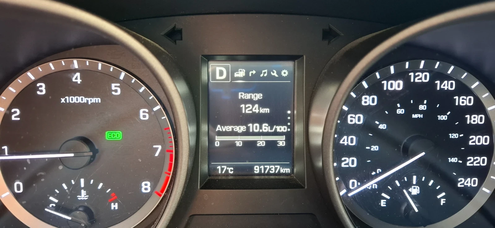 Hyundai Santa fe 2.4I Sport AWD, снимка 9 - Автомобили и джипове - 55386475