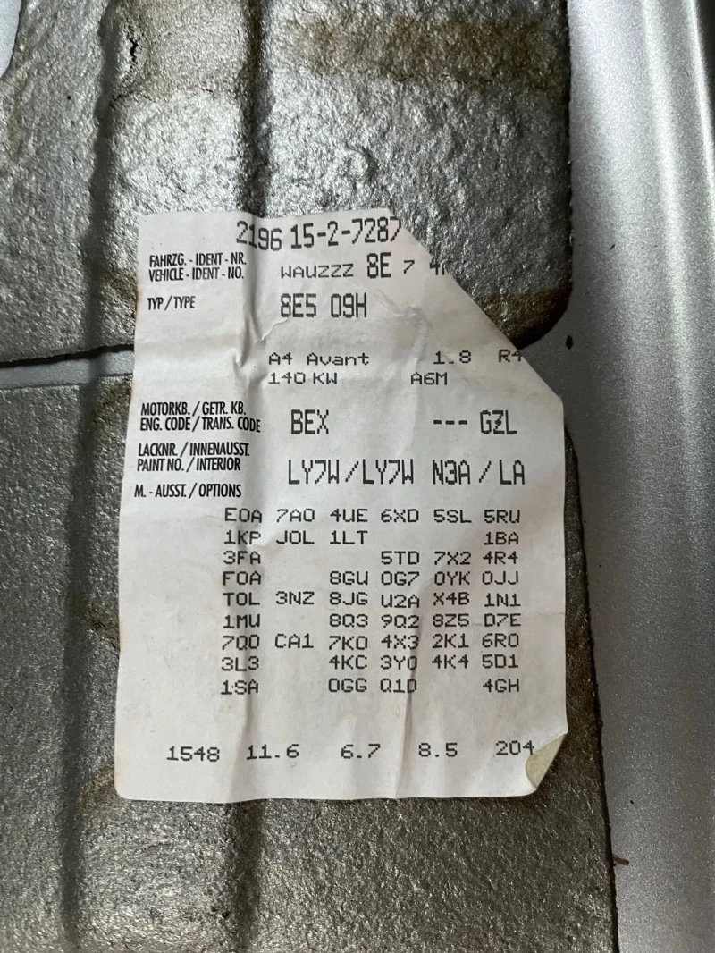 Audi A4 1.8Т BEX Автоматик, снимка 13 - Автомобили и джипове - 49832213