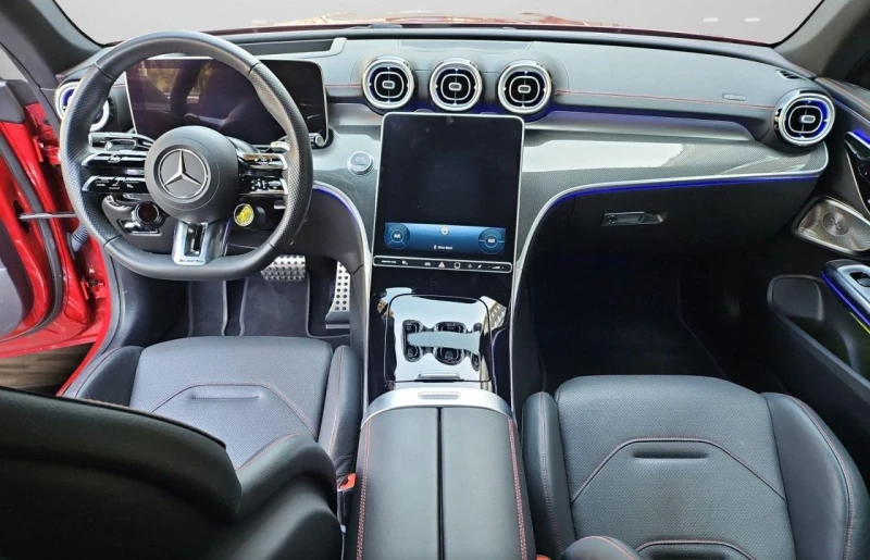 Mercedes-Benz CLE 53 AMG/4-MATIC/NIGHT/PANO/BURMESTER/HEAD UP/360/, снимка 13 - Автомобили и джипове - 51668880