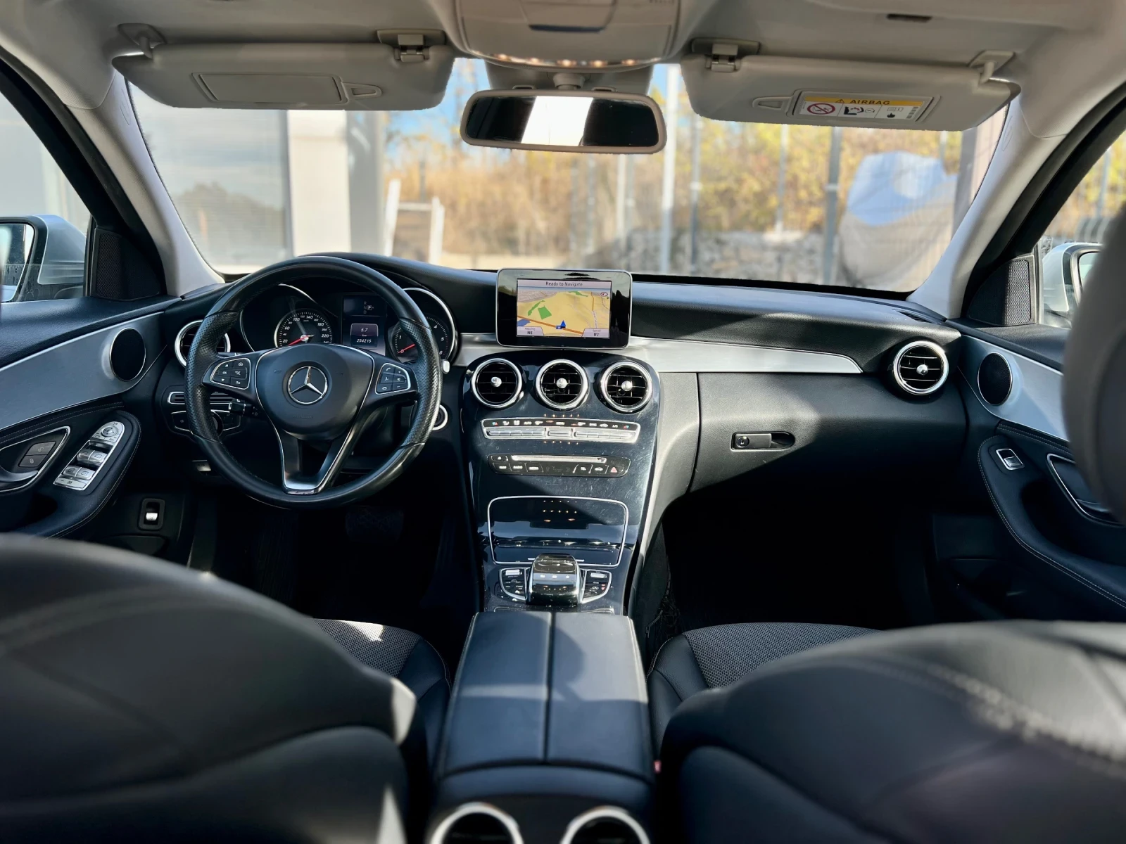 Mercedes-Benz C 220 SPORT LINE / РЕАЛНИ КИЛОМЕТРИ / 2.2D -170HP / LED  - изображение 7