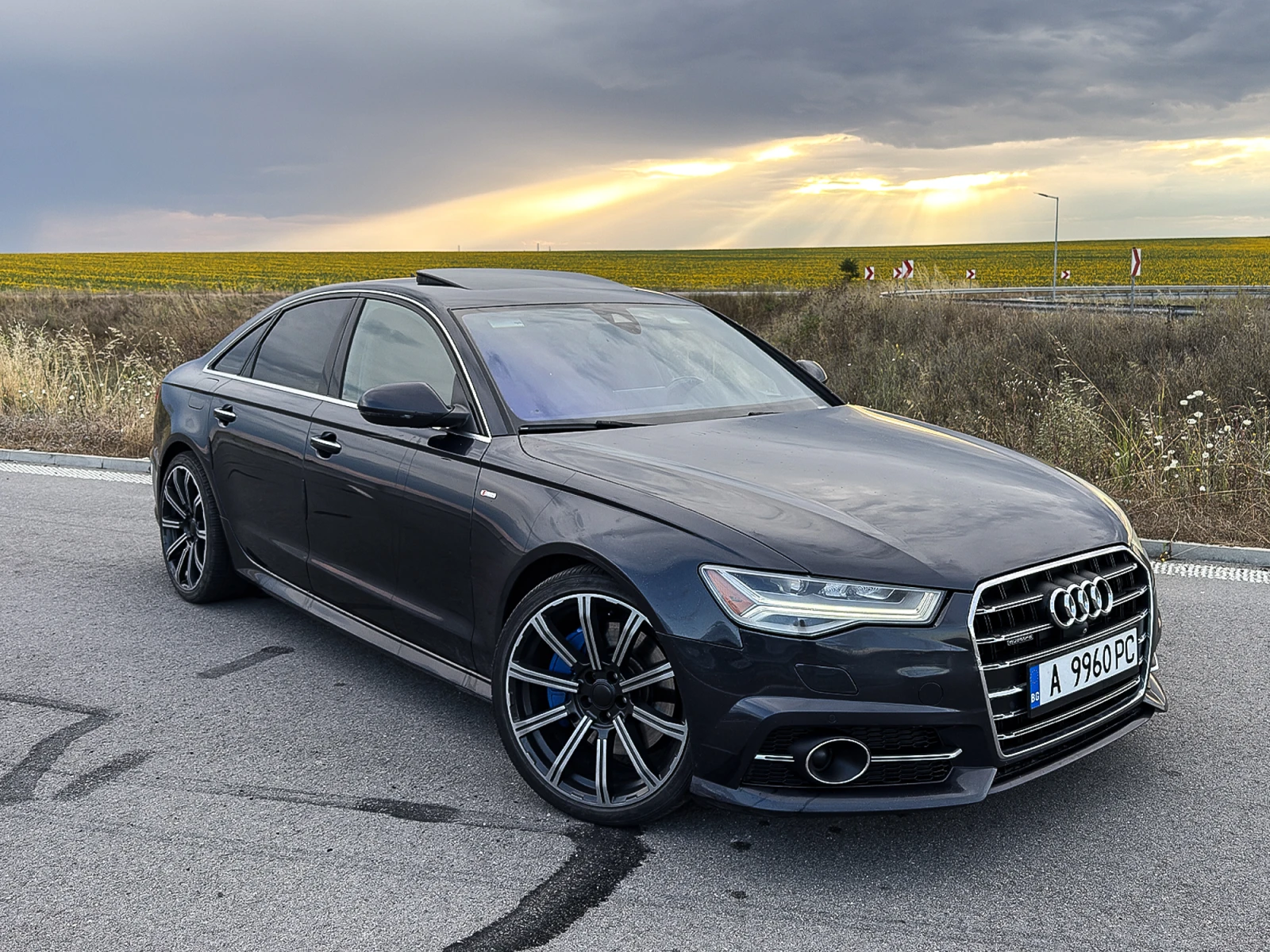 Audi A6 C7 3.0TFSI 333hp (430hp) S-line + 360 + Distronic, снимка 4 - Автомобили и джипове - 54876031