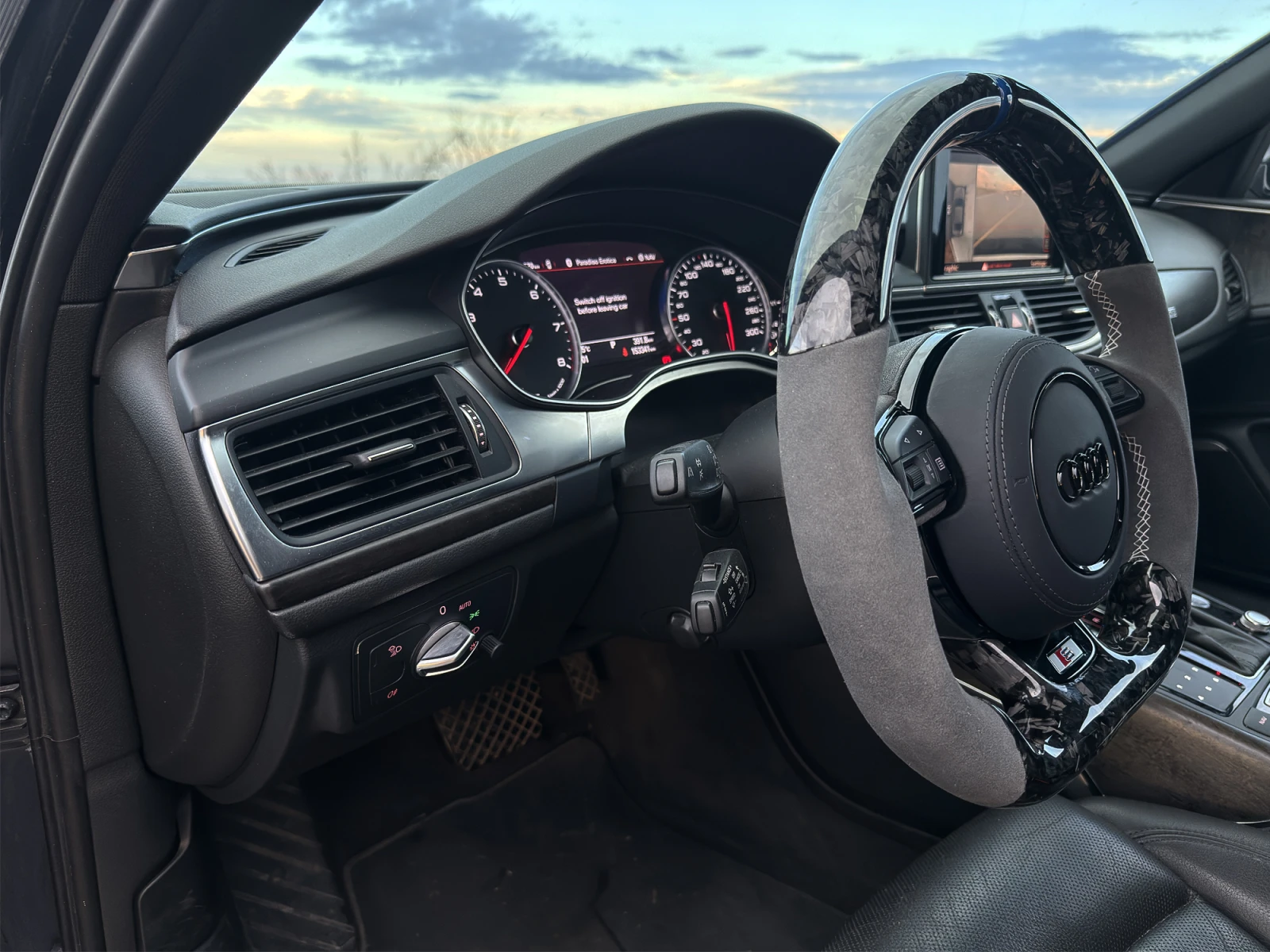 Audi A6 C7 3.0TFSI 333hp (430hp) S-line + 360 + Distronic, снимка 9 - Автомобили и джипове - 54876031