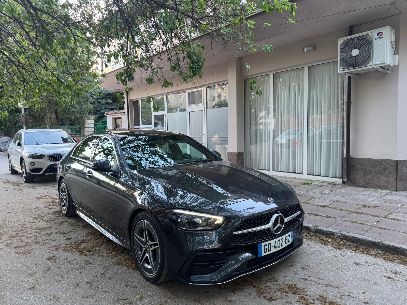 Mercedes-Benz C 220 AMG line панорама