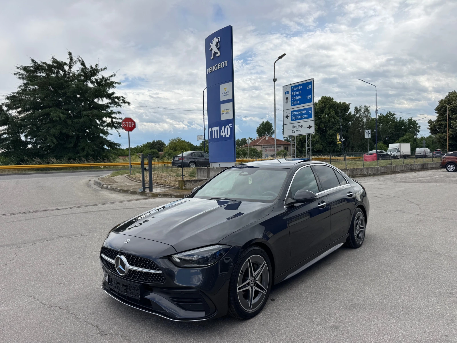 Mercedes-Benz C 220 AMG line панорама DIGITAL LIGHT