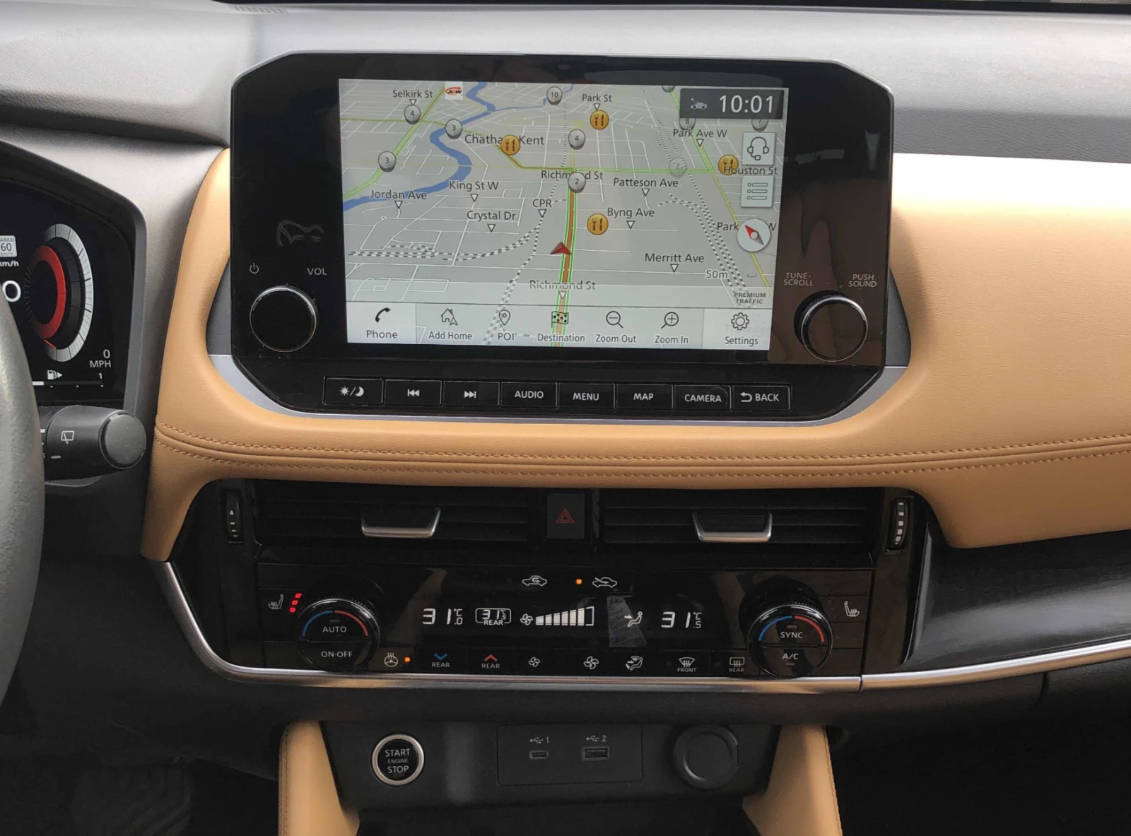 Nissan Rogue Platinum AWD* CarPlay* Sunroof* Camera* Blind Spot, снимка 8 - Автомобили и джипове - 53885259