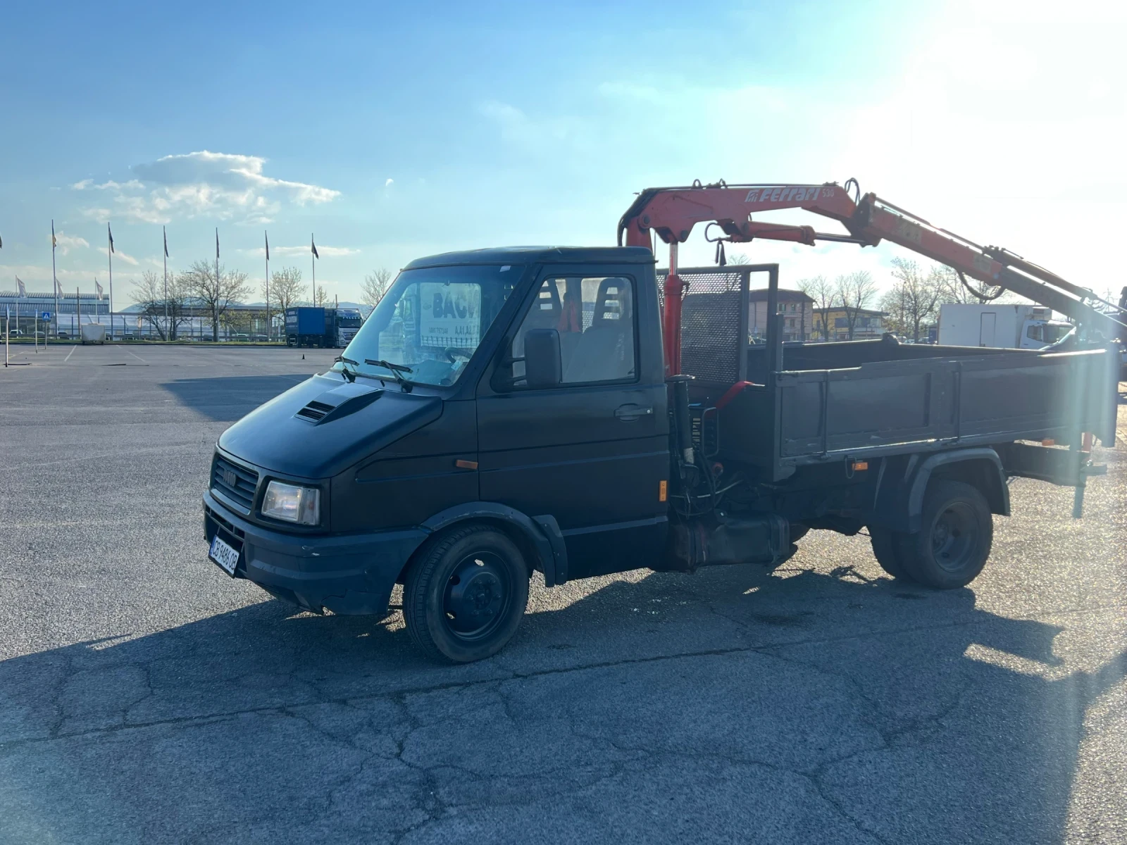 Iveco 3510 Кран ferrari 530 A2