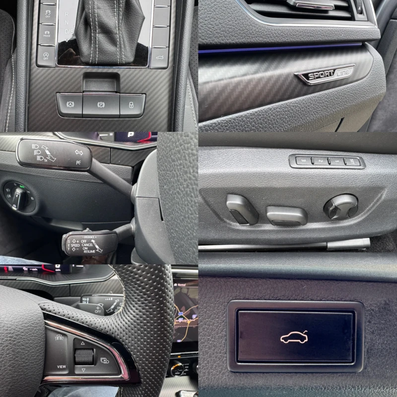 Skoda Superb 2.0TDI#SPORTLINE#ALCANTARA#DISTRONIC#ОБСЛУЖЕНА, снимка 16 - Автомобили и джипове - 52832390
