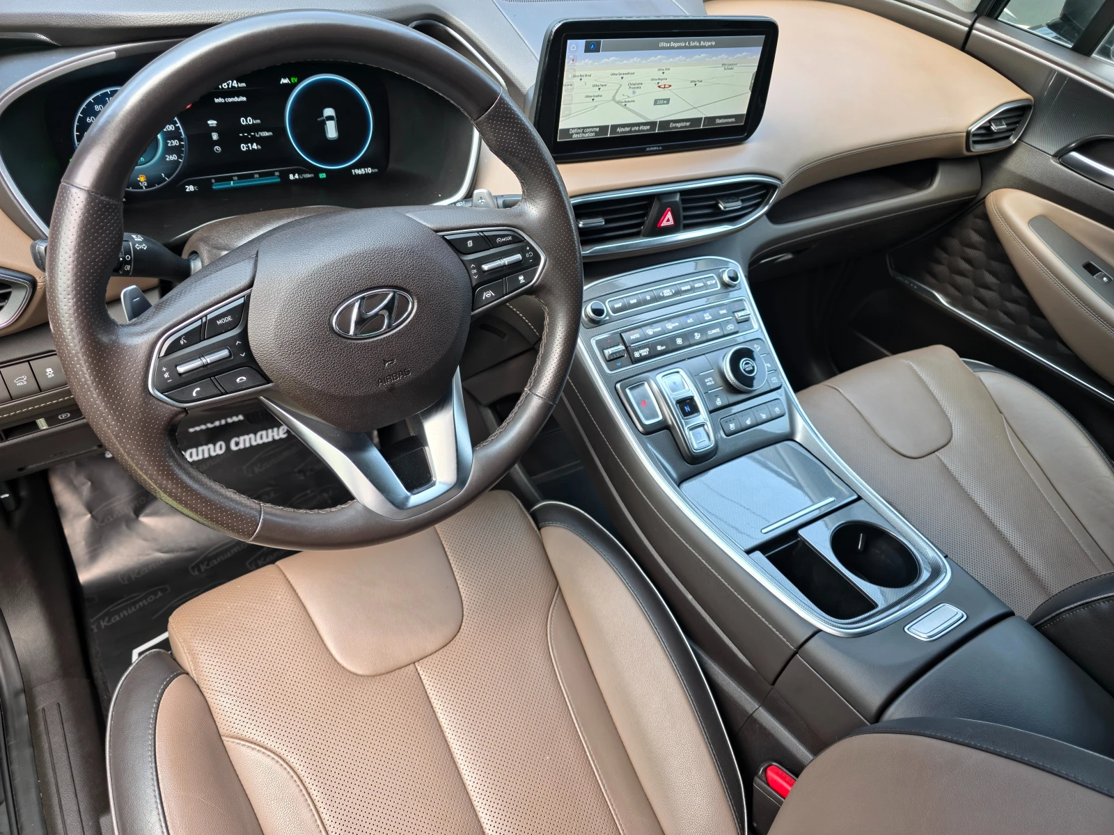 Hyundai Santa fe 1.6 T-GDI 230 HYBRID SIGNATURE | Mobile.bg � ����������� 10
