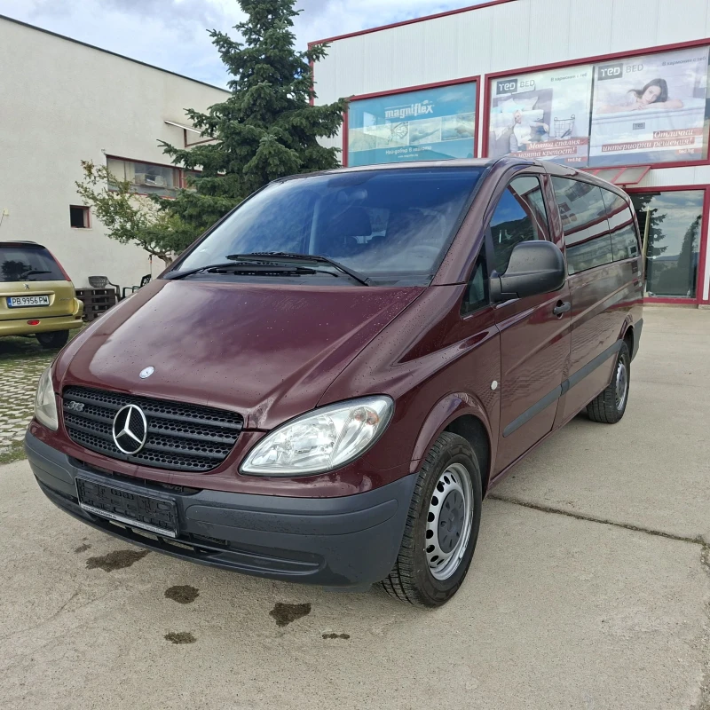 Mercedes-Benz Vito 111Cdi LANG KLIMA 9 MESTA, снимка 2 - Бусове и автобуси - 52001101