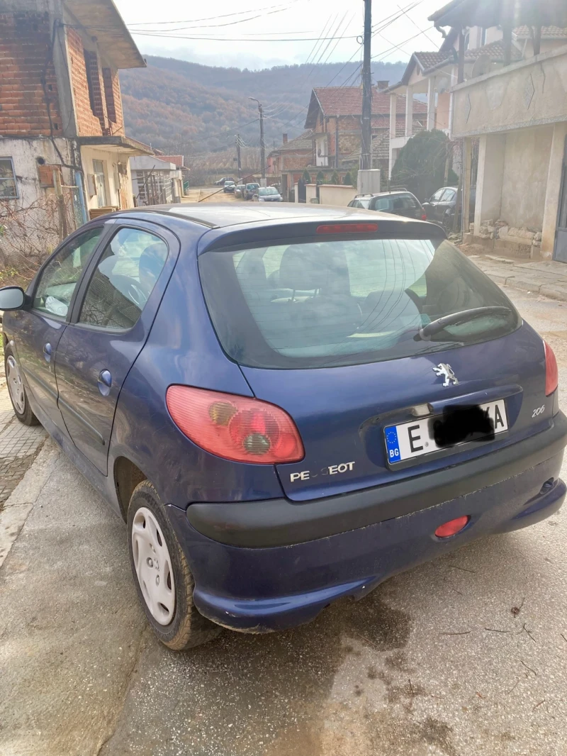 Peugeot 206, снимка 4 - Автомобили и джипове - 48345203