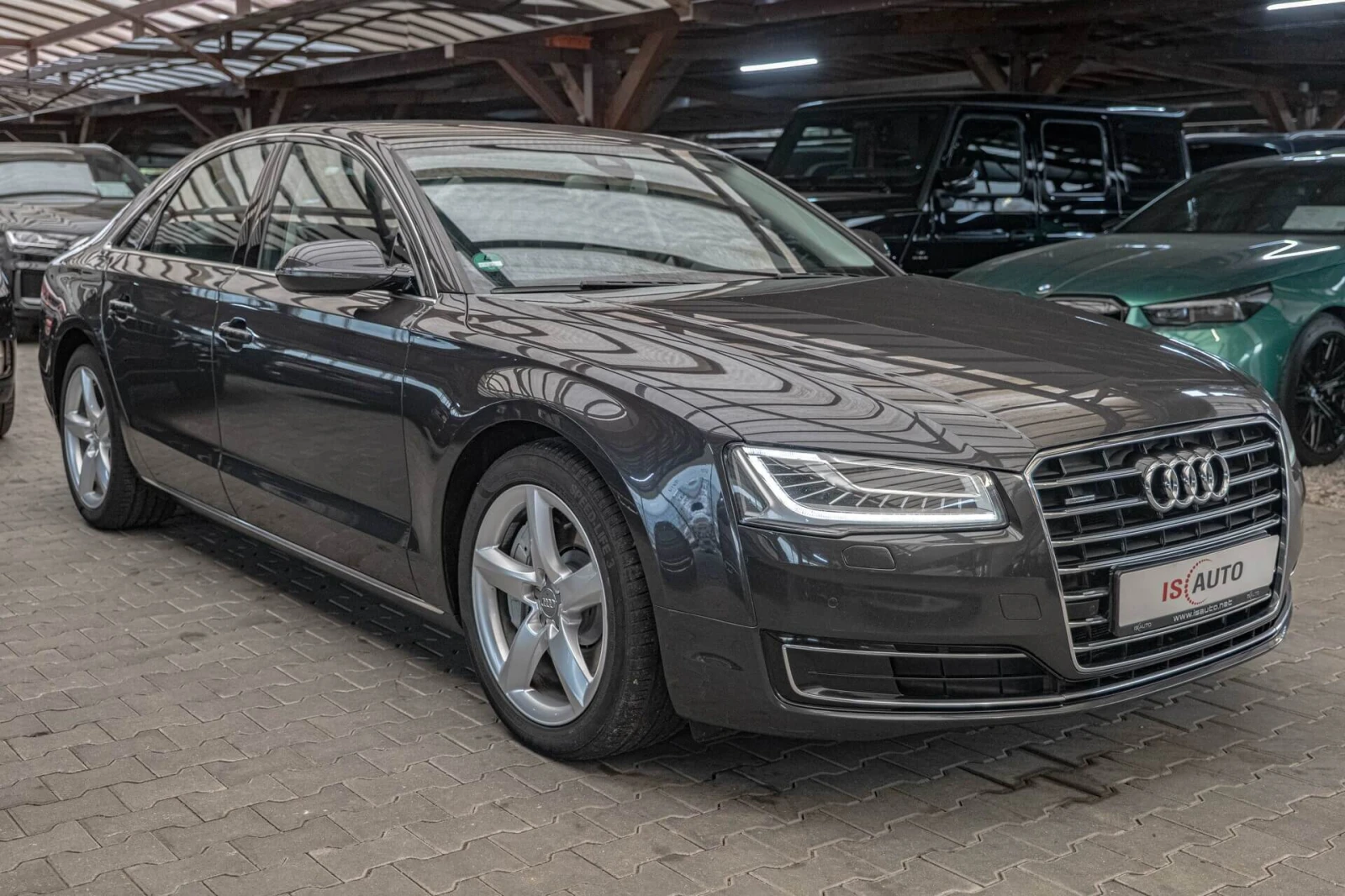 Audi A8 4.2TDI/Quattro/Обдухване/Подгрев/Камера/ - изображение 3