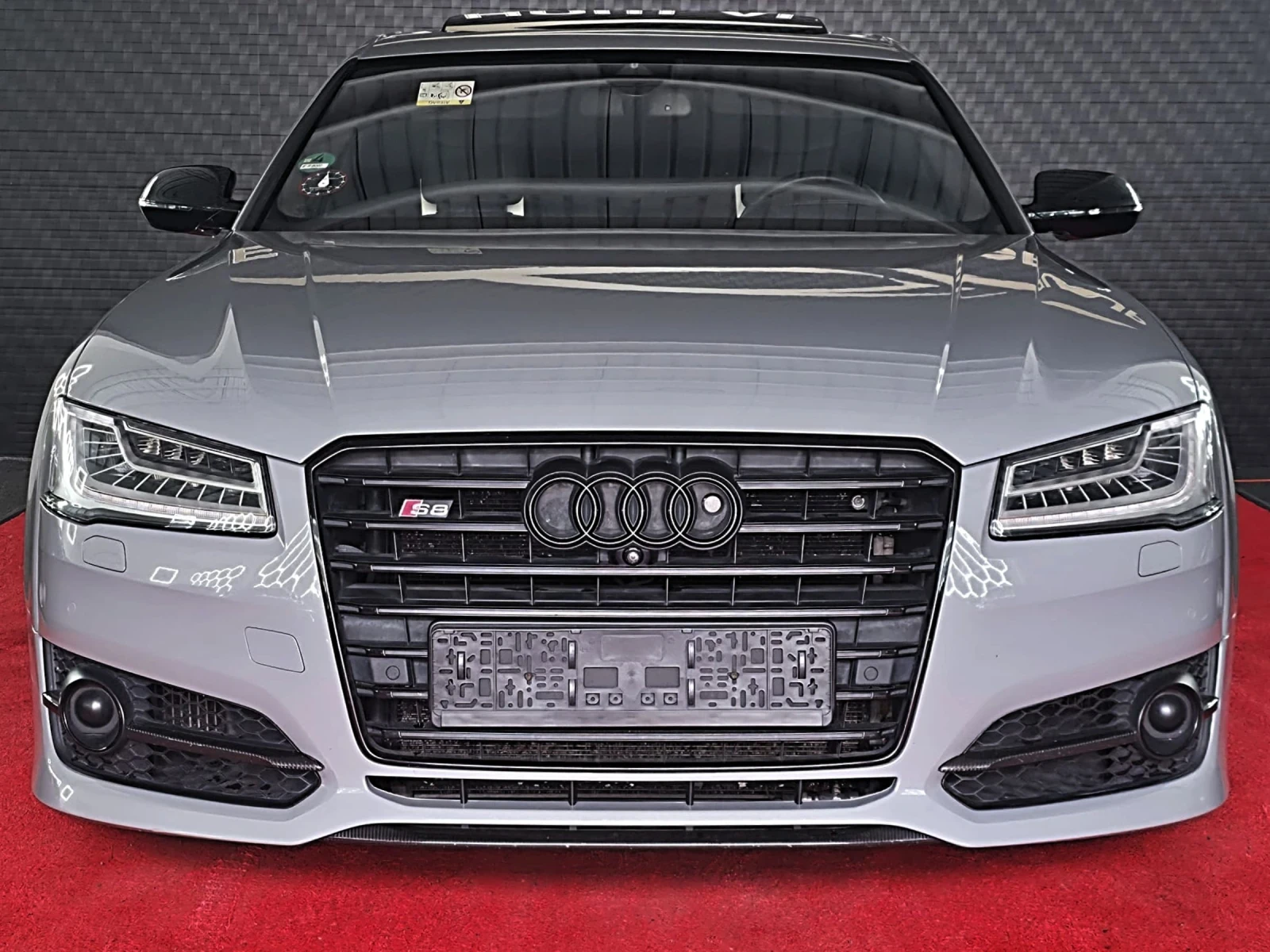 Audi S8 Audi S8 Plus MTM 740hp AKRAPOVIC NARDO GREY FULL M, снимка 2 - Автомобили и джипове - 54883388