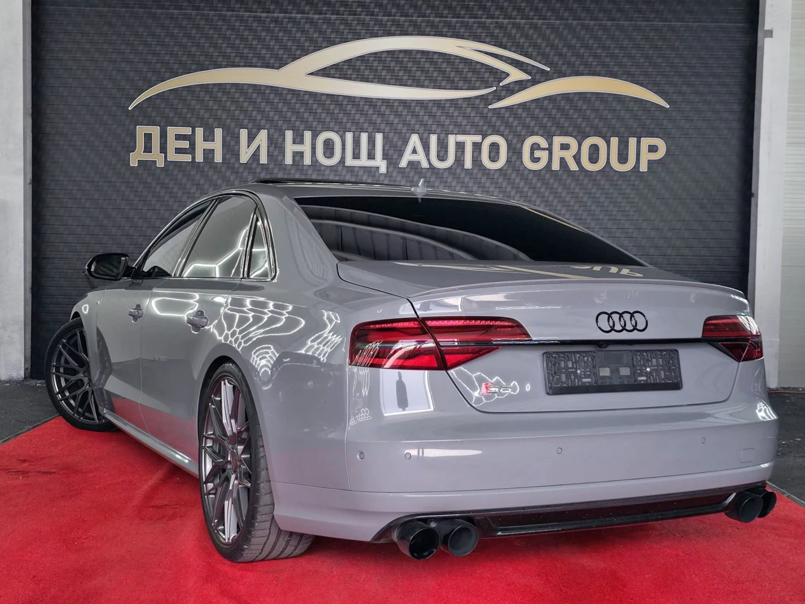 Audi S8 Audi S8 Plus MTM 740hp AKRAPOVIC NARDO GREY FULL M, снимка 9 - Автомобили и джипове - 54883388