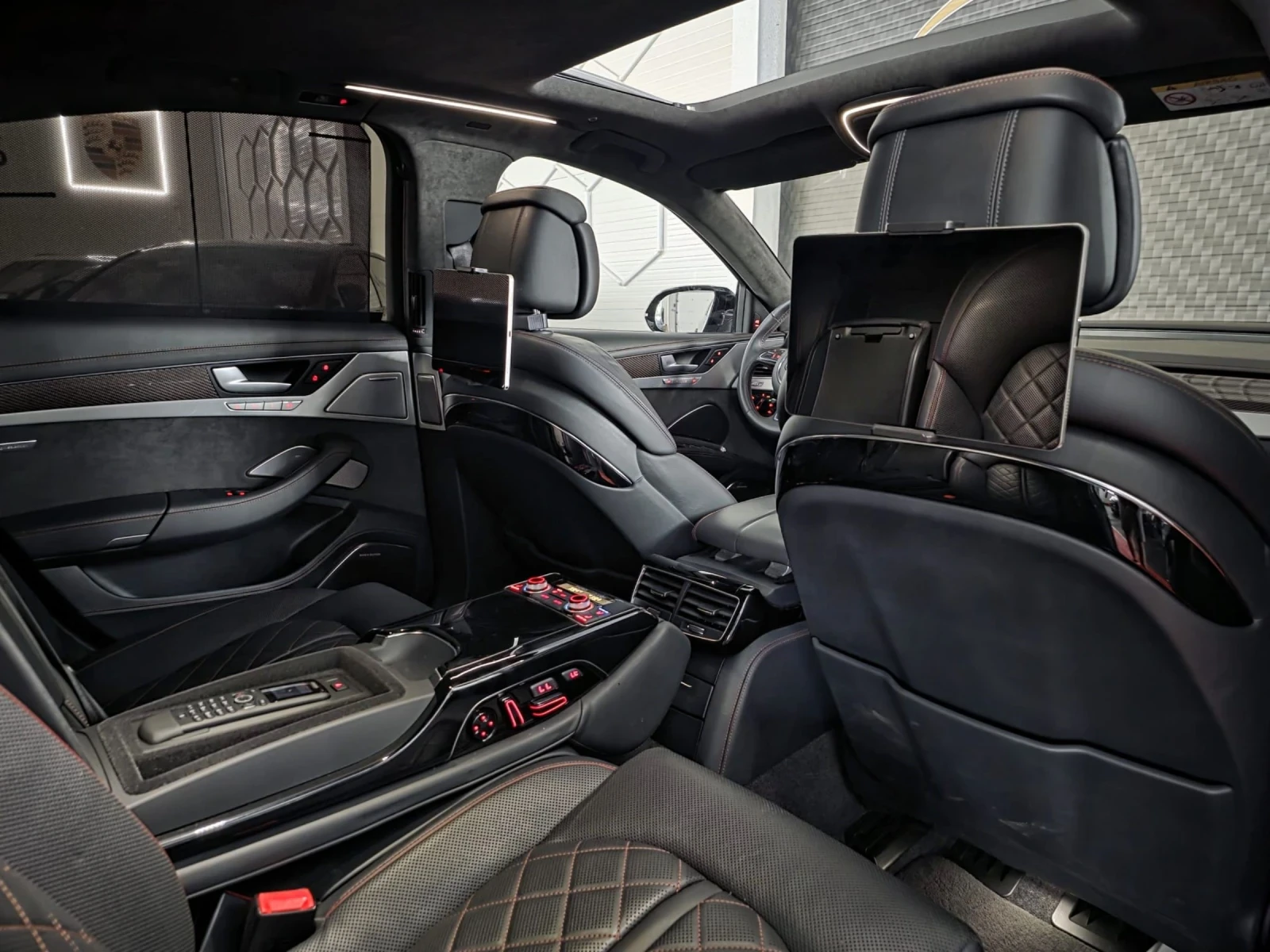 Audi S8 Audi S8 Plus MTM 740hp AKRAPOVIC NARDO GREY FULL M, снимка 15 - Автомобили и джипове - 54883388