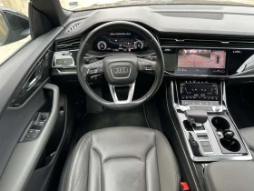 Audi Q8 55TFSI S-line BlackOptic/Green Exclusive/360/Пано, снимка 16