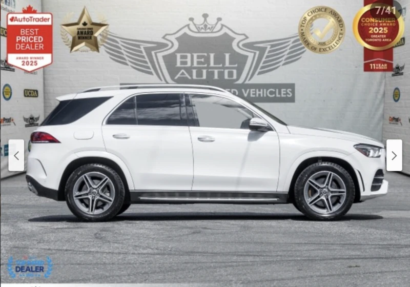 Mercedes-Benz GLE 350 AMG* PACK* BURMESTER* ДИСТРОНИК* 360КАМЕРА* , снимка 3 - Автомобили и джипове - 52699451