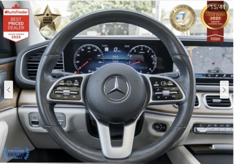 Mercedes-Benz GLE 350 AMG* PACK* BURMESTER* ДИСТРОНИК* 360КАМЕРА* , снимка 7 - Автомобили и джипове - 52699451