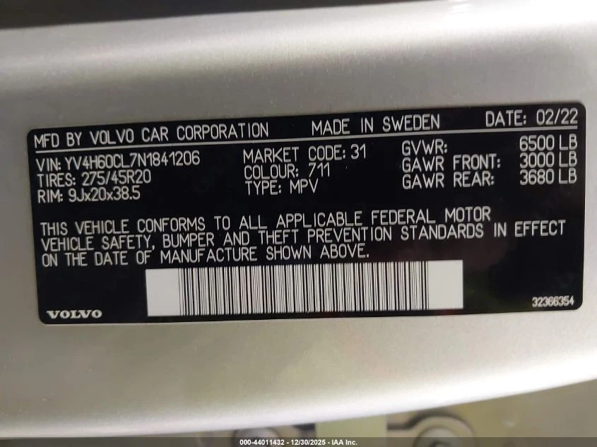 Volvo Xc90 Recharge Plug-In Hybrid T8 eAWD PHEV Inscription - изображение 9