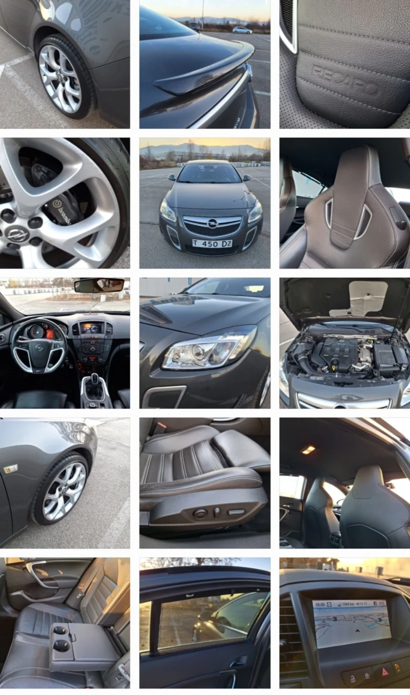 Opel Insignia 2.8 OPC 4X4 Всички екстри, снимка 17 - Автомобили и джипове - 48160446