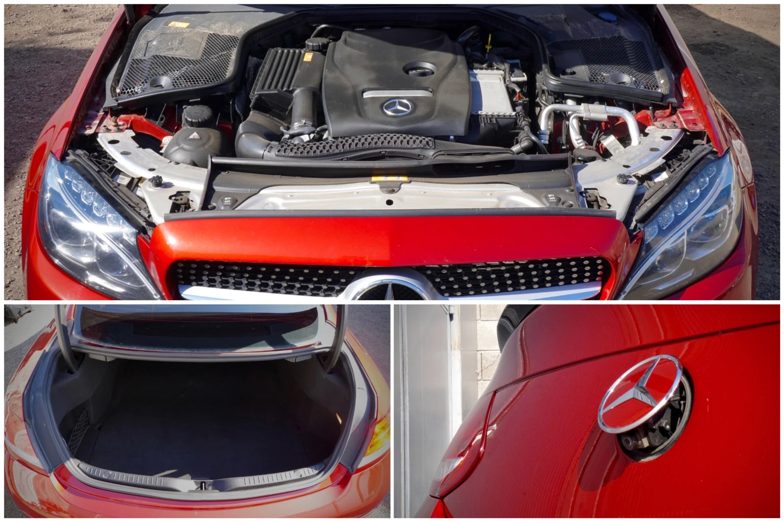 Mercedes-Benz C 300 AMG 4MATIC LED NAVI CAM PANORAMA | Mobile.bg   14