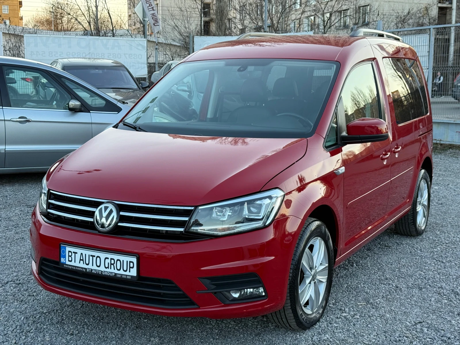 VW Caddy 2.0TDI 150HP 6+ 1 FULL LED TECHNOLOGY  | Mobile.bg   3