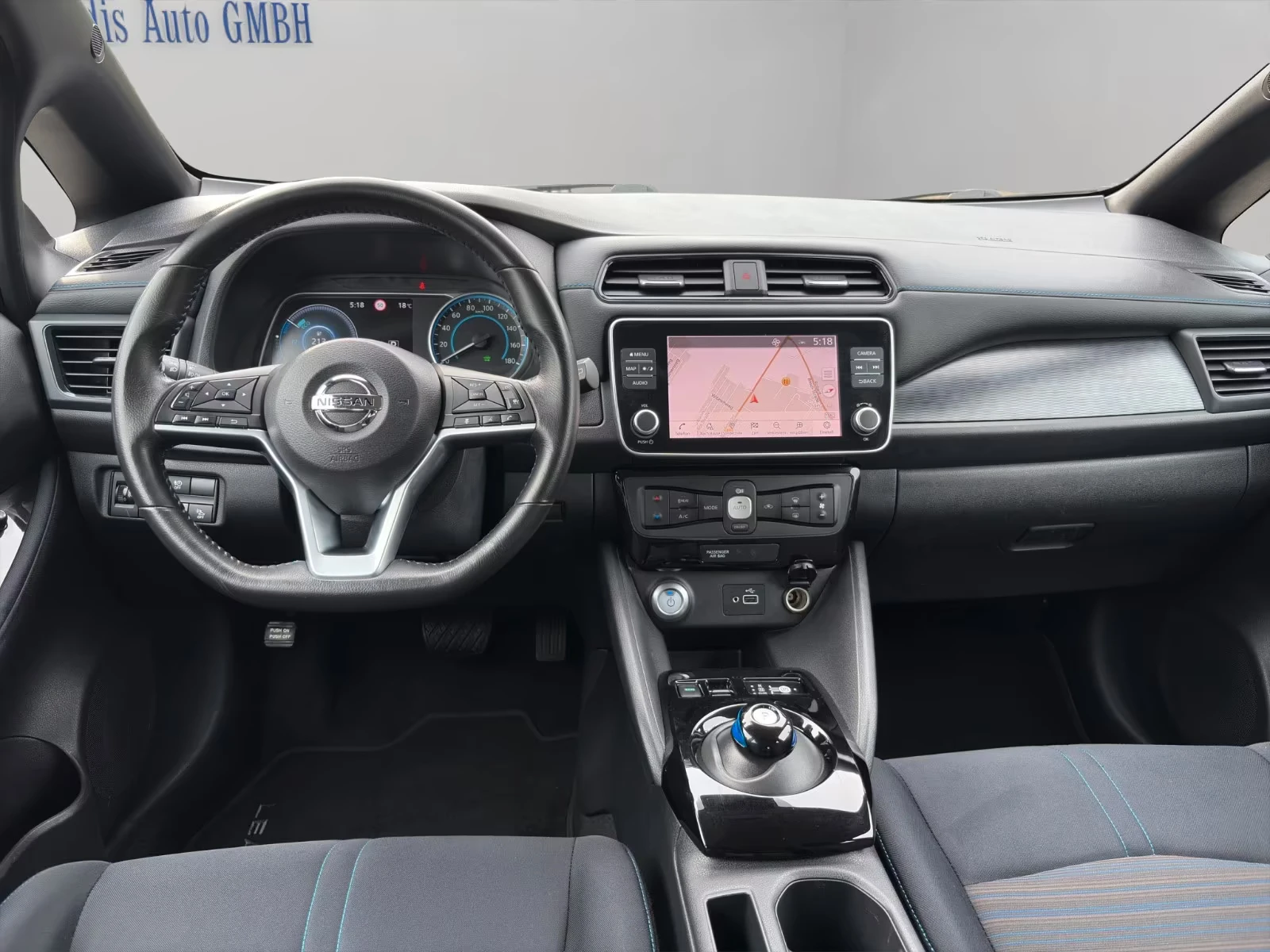 Nissan Leaf  ACENTA/150HP/СЕРТИФ. БАТЕРИЯ/CAM/NAVI/258h, снимка 10 - Автомобили и джипове - 54943290
