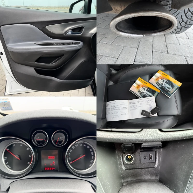 Opel Mokka 1.7 CDTI EcoFlex / COSMO / KOJA  / PARKTRONIC / , снимка 15 - Автомобили и джипове - 49117227